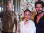 Sonakshi Sinha, Zaheer Iqbal wedding: Honey Singh was spotted arriving in Mumbai for the event.