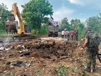 The incident took place around 3pm when the personnel were advancing from Silger camp towards Teklagudam. (HT Photo)