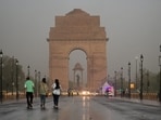Residents of Delhi found relief from the sweltering heat as rains lashed the city. Residents of Delhi found relief from the sweltering heat as rains lashed the city.