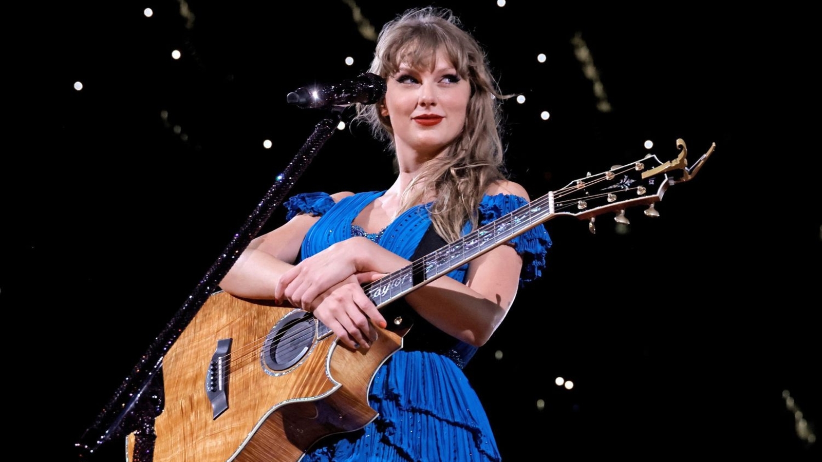 Taylor Swift calls out haters, debuts alleged Kim Kardashian diss track live at Eras Tour in London