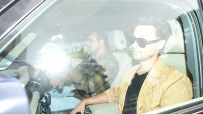 Also spotted arriving at the wedding were some of the couple’s closest friends from the film industry, like Aayush Sharma. 