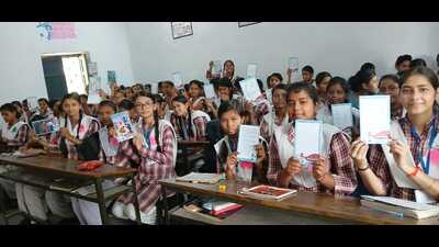 Female students in a government-run secondary school in Prayagraj (HT FIle Photo) Female students in a government-run secondary school in Prayagraj (HT FIle Photo)