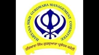 Members of the Sikh community on Sunday demanded early elections to the Haryana Sikh Gurdwara Management Committee (HSGMC). (HT Photo)