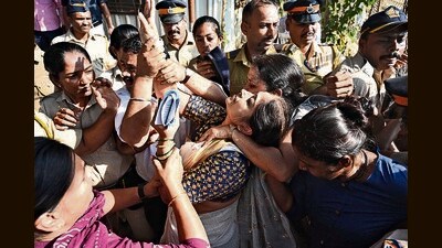 Mumbai, India. Feb 02, 2024 - A large number of advocates gathered at Azad maidan in Mumbai and held the state level protest for advocates protection and other demands of advocates, in Mumbai, India, on Friday, February 02, 2024. (Photo by Raju Shinde/HT Photo) Mumbai, India. Feb 02, 2024 - A large number of advocates gathered at Azad maidan in Mumbai and held the state level protest for advocates protection and other demands of advocates, in Mumbai, India, on Friday, February 02, 2024. (Photo by Raju Shinde/HT Photo)
