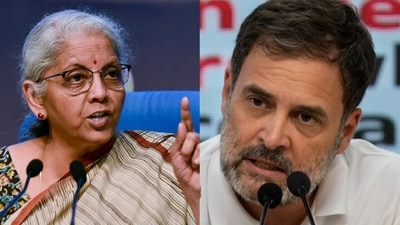 Finance minister Nirmala Sitharaman and Congress leader Rahul Gandhi Finance minister Nirmala Sitharaman and Congress leader Rahul Gandhi