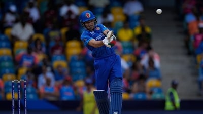 Initially, Rahmanullah Gurbaz (60) and Ibrahim Zadran (51) took Afghanistan to 148/6 in 20 overs. (PTI)