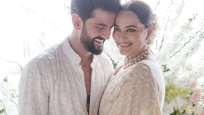 Zaheer Iqbal and Sonakshi Sinha got married in a civil ceremony on June 23. Zaheer Iqbal and Sonakshi Sinha got married in a civil ceremony on June 23.