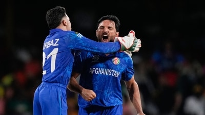 Meanwhile, Gulbadin Naib returned with figures of 4/20. (AP)