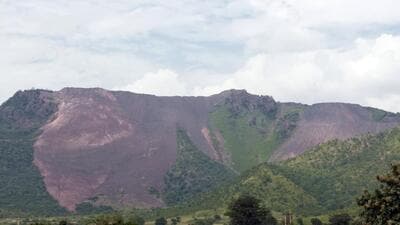 The forest land in Sandur comprises a mix of deciduous and dry deciduous forests, as well as scrub forests. (HT) The forest land in Sandur comprises a mix of deciduous and dry deciduous forests, as well as scrub forests. (HT)