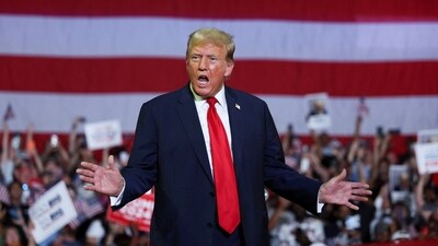 Donald Trump has warned Republican colleagues from engaging with Maher and his show. (REUTERS)