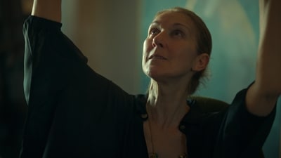 Celine Dion in a still from the documentary. Celine Dion in a still from the documentary.
