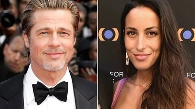 Brad Pitt Sends Ines de Ramon Pink Peonies for Valentine’s Day (Kurt Krieger/Corbis via Getty; Alberto E. Rodriguez/Getty) Brad Pitt Sends Ines de Ramon Pink Peonies for Valentine’s Day (Kurt Krieger/Corbis via Getty; Alberto E. Rodriguez/Getty)