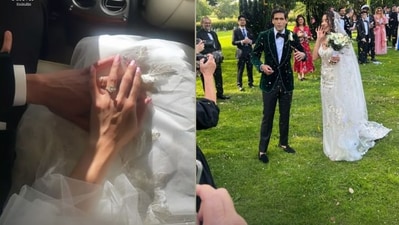 Sidharth Mallya and Jasmine got married in London on June 22. (Instagram/@sidmallya) Sidharth Mallya and Jasmine got married in London on June 22. (Instagram/@sidmallya)