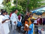 Kallakurichi: Health officials interact with locals after the recent liquor tragedy, in Kallakurichi, Friday, June 21, 2024 (PTI Photo/R Senthilkumar) Kallakurichi: Health officials interact with locals after the recent liquor tragedy, in Kallakurichi, Friday, June 21, 2024 (PTI Photo/R Senthilkumar)