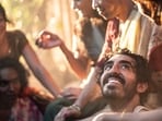 Dev Patel in a scene from the film Monkey Man.