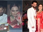 Sonakshi Sinha-Zaheer Iqbal's wedding: Newlywed Sonakshi Sinha ditched mehendi for traditional alta during her wedding and reception ceremonies. Sonakshi Sinha-Zaheer Iqbal's wedding: Newlywed Sonakshi Sinha ditched mehendi for traditional alta during her wedding and reception ceremonies.