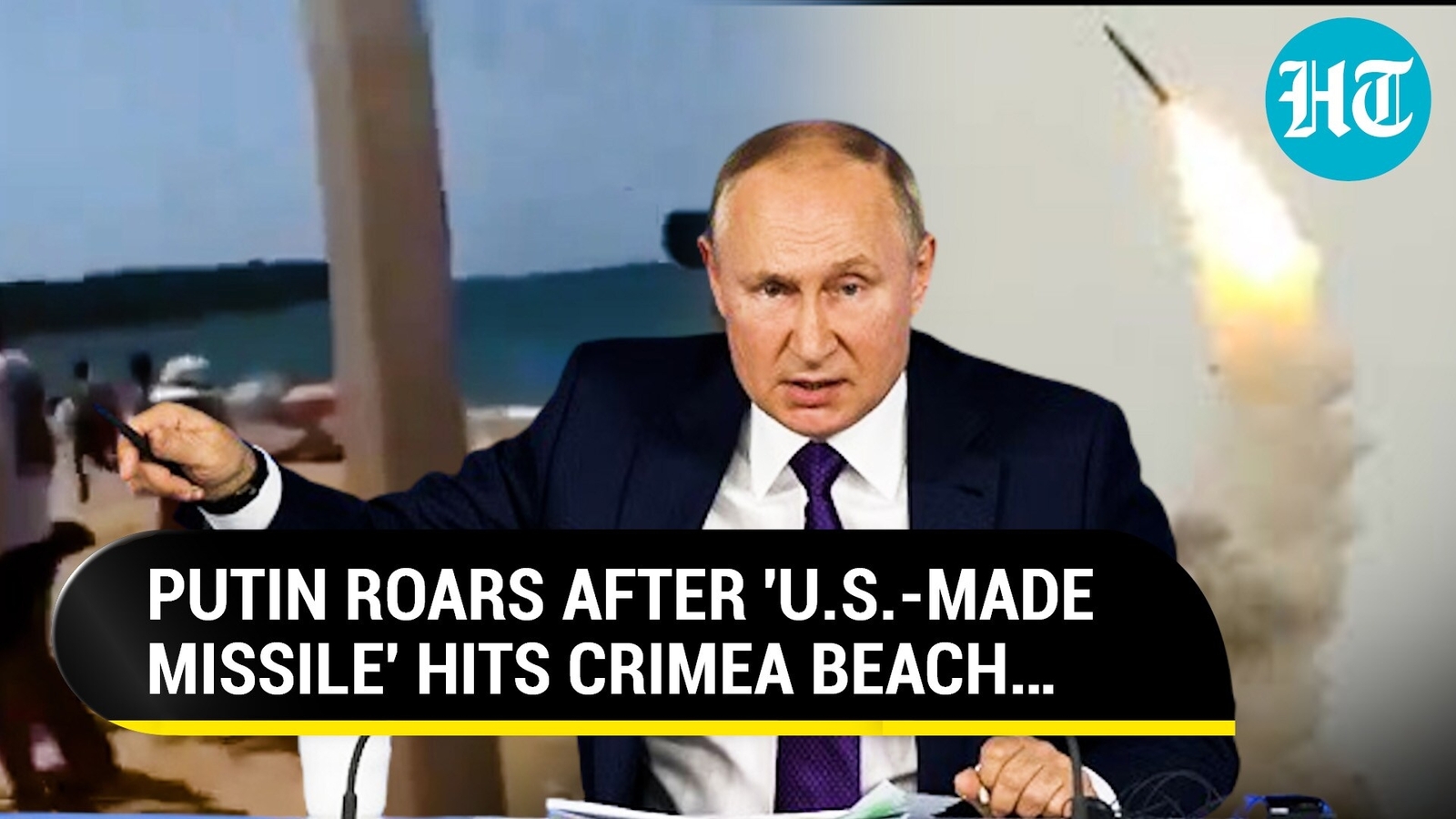 On Cam: Civilians In Crimea In Panic After Ukraine Missile Attack ...