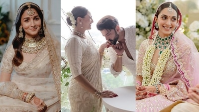 Celebrity brides who opted for pastel hues on their wedding day