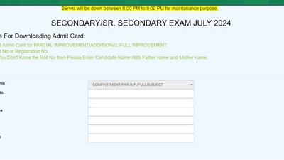 HBSE Haryana board 10th, 12th compartment, improvement exam admit cards out on bseh.org. HBSE Haryana board 10th, 12th compartment, improvement exam admit cards out on bseh.org.