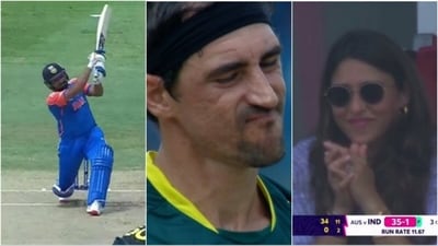 Rohit Sharma smashed Mitchell Starc for four sixes in an over (ICC) Rohit Sharma smashed Mitchell Starc for four sixes in an over (ICC)