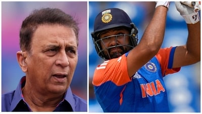Gavaskar reflected on Rohit’s brilliant 92-run knock against Australia (AP-AFP) Gavaskar reflected on Rohit’s brilliant 92-run knock against Australia (AP-AFP)