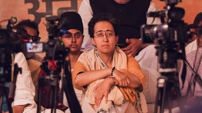 Atishi has said that her health conditions are getting worse but she will not be deterred until Delhi gets its water. (PTI Photo/Shahbaz Khan) Atishi has said that her health conditions are getting worse but she will not be deterred until Delhi gets its water. (PTI Photo/Shahbaz Khan)