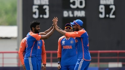 Head fell to Jasprit Bumrah in the 17th over after which Australia never really recovered. (PTI) Head fell to Jasprit Bumrah in the 17th over after which Australia never really recovered. (PTI)