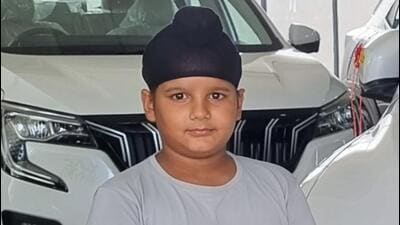 Shahbaz Singh, an 11-year-old boy from Punjab’s Shaheed Bhagat Singh Nagar district, died when a compartment of the toy train he was riding overturned at Elante Mall in Chandigarh on Saturday. (HT file photo)