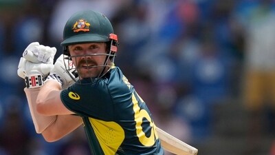 Head kept Australia in the game throughout the time that he was in the middle smashing 76 in 43 balls. He hit nine fours and four sixes. (AP) Head kept Australia in the game throughout the time that he was in the middle smashing 76 in 43 balls. He hit nine fours and four sixes. (AP)