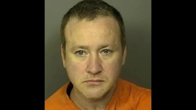 Thomas Guiry arrested for hurling dumbbell at neighbour's car (Horry County Sheriff’s Office)