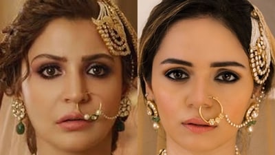 How to recreate Anushka Sharma’s Ae Dil Hai Mushkil look for your wedding? Look no further. With the uncanny resemblance in the actor and Heena's hairstyles, headpieces, jewellery and makeup, many wouldn’t be able to tell the difference between the two unless told! How to recreate Anushka Sharma’s Ae Dil Hai Mushkil look for your wedding? Look no further. With the uncanny resemblance in the actor and Heena's hairstyles, headpieces, jewellery and makeup, many wouldn’t be able to tell the difference between the two unless told!