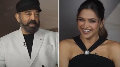 Kamal Haasan has predicted Deepika Padukone's baby to become a filmmaker. Kamal Haasan has predicted Deepika Padukone's baby to become a filmmaker.