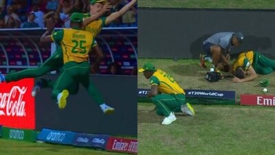 There was a mid-air collision between Marco Jansen and Kagiso Rabada There was a mid-air collision between Marco Jansen and Kagiso Rabada