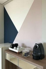Geometric patterns add visual intrigue and a contemporary touch. (Pinterest) Geometric patterns add visual intrigue and a contemporary touch. (Pinterest)