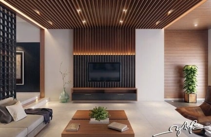 The use of wood in interior design adds a natural appeal. (Pinterest) The use of wood in interior design adds a natural appeal. (Pinterest)