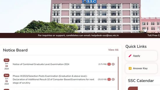SSC CGL Recruitment 2024: Applications are open for 17727 posts. Apply by July 24, 2024.