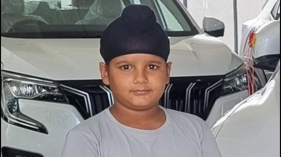 Shahbaz Singh, an 11-year-old boy from Punjab’s Shaheed Bhagat Singh Nagar district, died when a compartment of the toy train he was riding overturned at Elante Mall in Chandigarh on Saturday. (HT file photo)