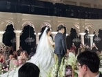 Guests received the five-star treatment at this Chinese wedding.