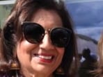 Kiran Mazumdar-Shaw was photographed at Sidhartha Mallya's lavish wedding.