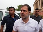 New Delhi: Congress MP Rahul Gandhi arrives at the Parliament House complex during the first session of the 18th Lok Sabha, in New Delhi, Tuesday, June 25, 2024. New Delhi: Congress MP Rahul Gandhi arrives at the Parliament House complex during the first session of the 18th Lok Sabha, in New Delhi, Tuesday, June 25, 2024.