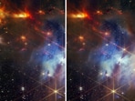 The visuals capturing a "rare" phenomenon of newborn stars have gone viral on Instagram. The visuals capturing a "rare" phenomenon of newborn stars have gone viral on Instagram.