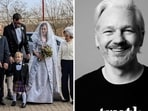 Julian Assange and his wife Stella Moris share two kids Max and Gabriel. Julian Assange and his wife Stella Moris share two kids Max and Gabriel.
