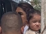 Alia Bhatt, Ranbir Kapoor and Raha were spotted in Mumbai.