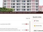 SSC CGL 2024 notification released, registration begins (ssc.gov.in, screenshot)