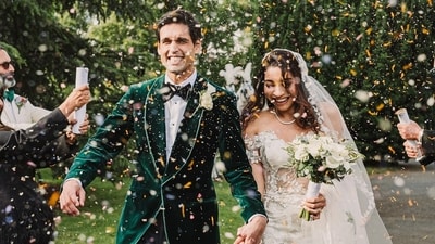 Sidhartha Mallya married Jasmine in the UK (Instagram/@sidmallya)
