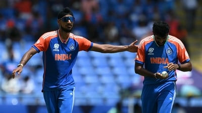 Arshdeep Singh has taken 15 wickets while Bumrah has 11 in the 2024 T20 World Cup (AFP) Arshdeep Singh has taken 15 wickets while Bumrah has 11 in the 2024 T20 World Cup (AFP)