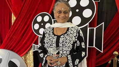 Nivedita Bhargava at Lucknow Short Film Festival Nivedita Bhargava at Lucknow Short Film Festival