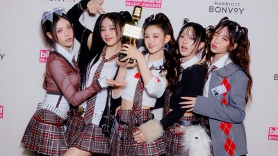 NewJeans was formed by ADOR in July 2022. (BBMA)