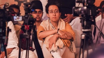 Atishi has said that her health conditions are getting worse but she will not be deterred until Delhi gets its water. (PTI Photo/Shahbaz Khan) Atishi has said that her health conditions are getting worse but she will not be deterred until Delhi gets its water. (PTI Photo/Shahbaz Khan)