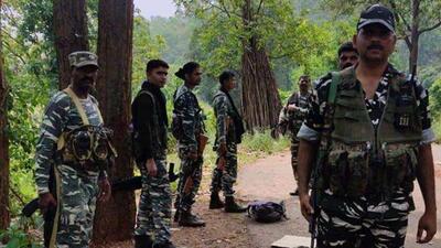 Security officials in a Maoist affected area. (File Photo)